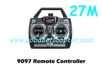 shuangma-9097 helicopter parts transmitter (27M) - Click Image to Close